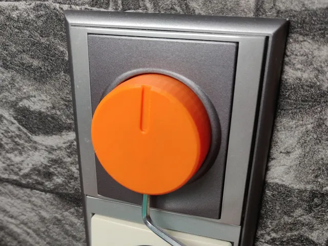 Wheel for light switch Dimmer (requires threaded inserts)