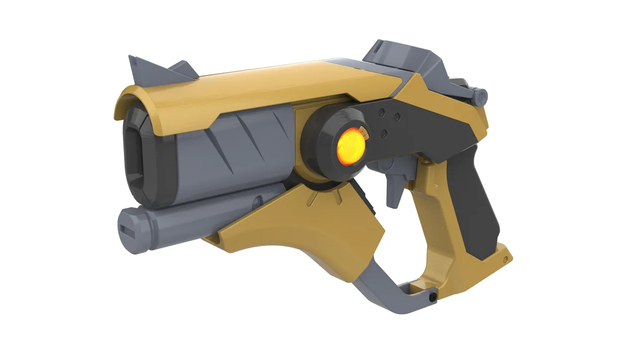 Mercy Blaster Devil Skin - Overwatch - Printable 3d model - STL files by  MakerLab | Download free STL model | Printables.com