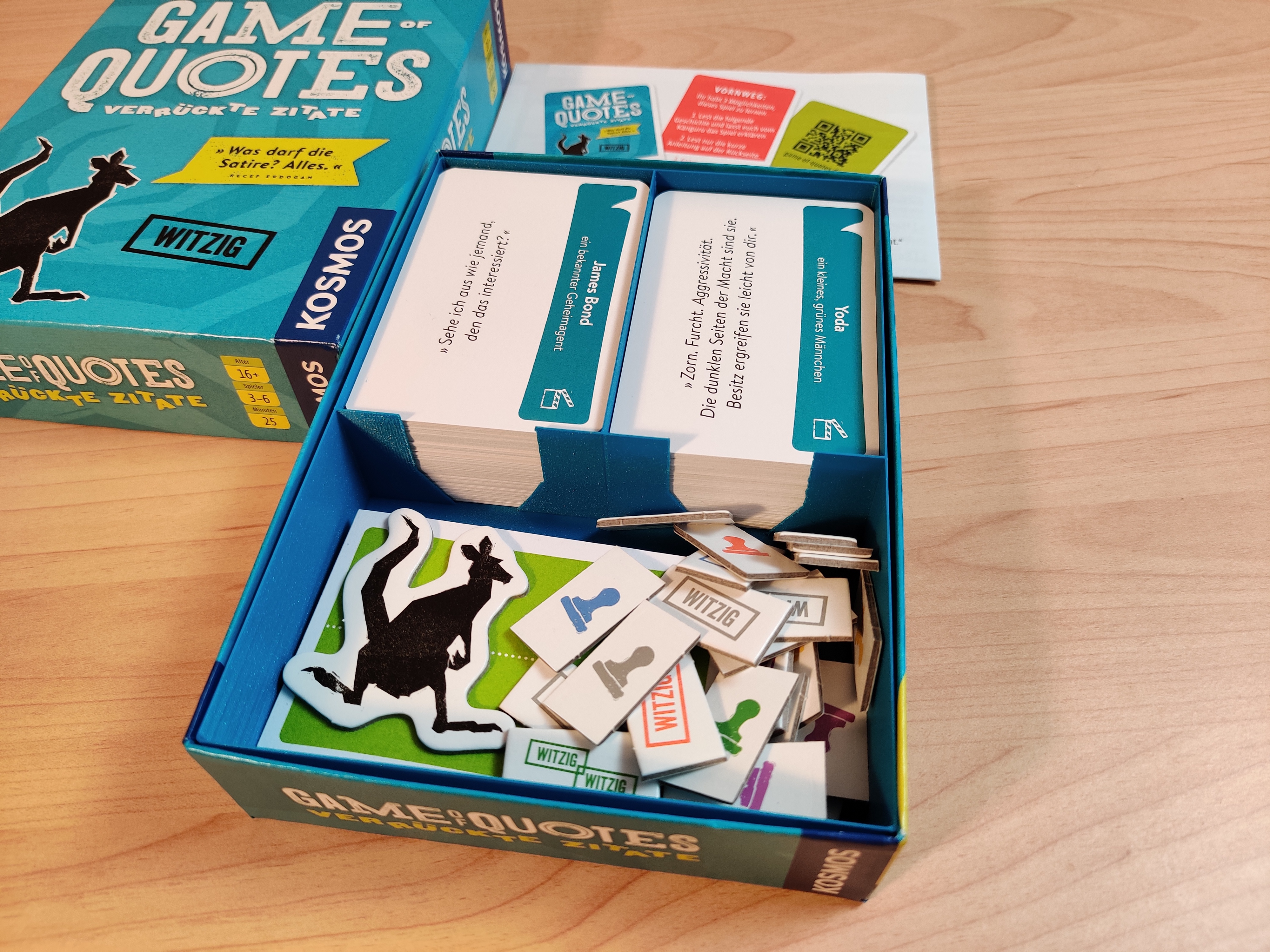 Organizer Inlay for Kosmos Card Game