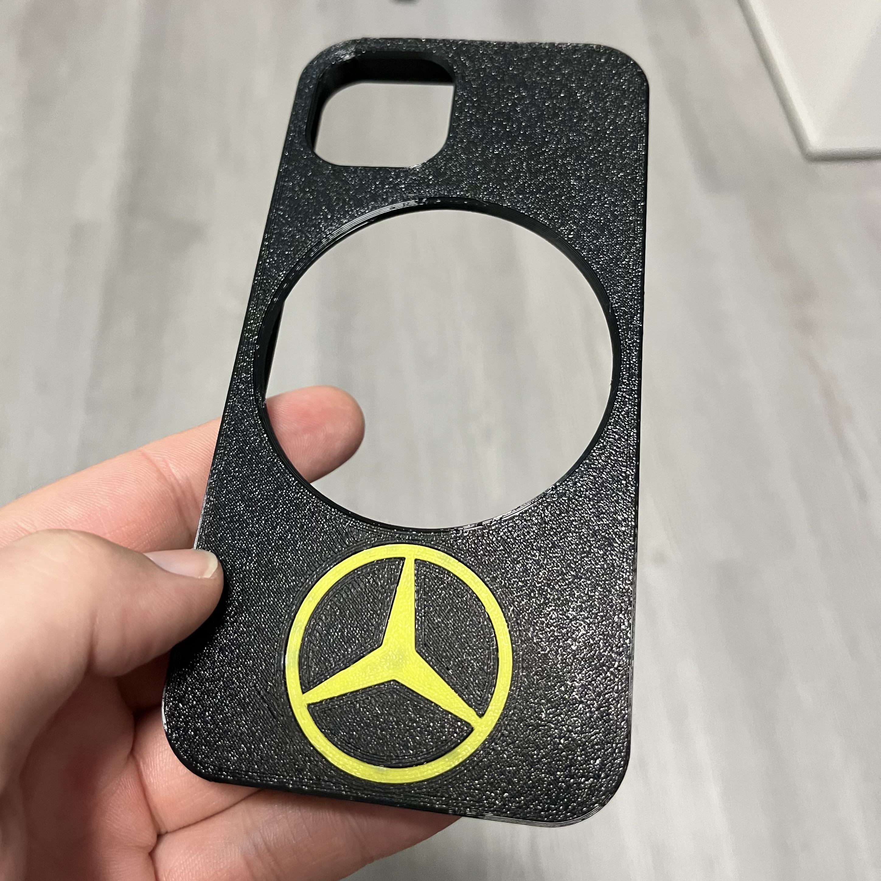 iPhone 13 Case with Mercedes Logo (MagSafe compatible)