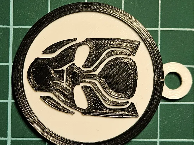 Marvel Llavero Logo Pantera Negra (Black Panther)