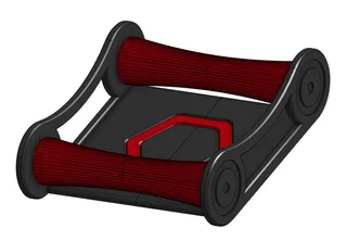 Double roller spool holder