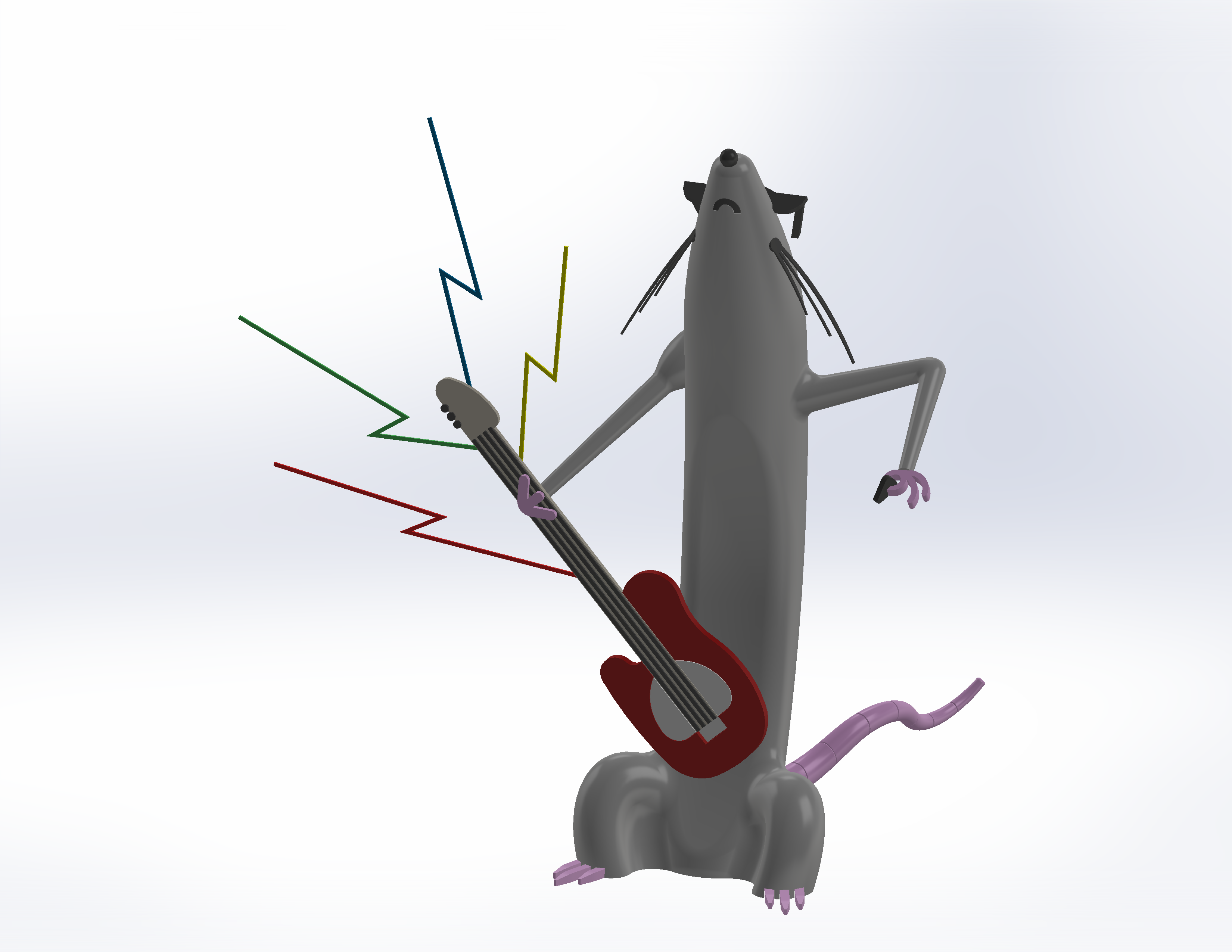 Tomska Shredding Rat by Download free STL model