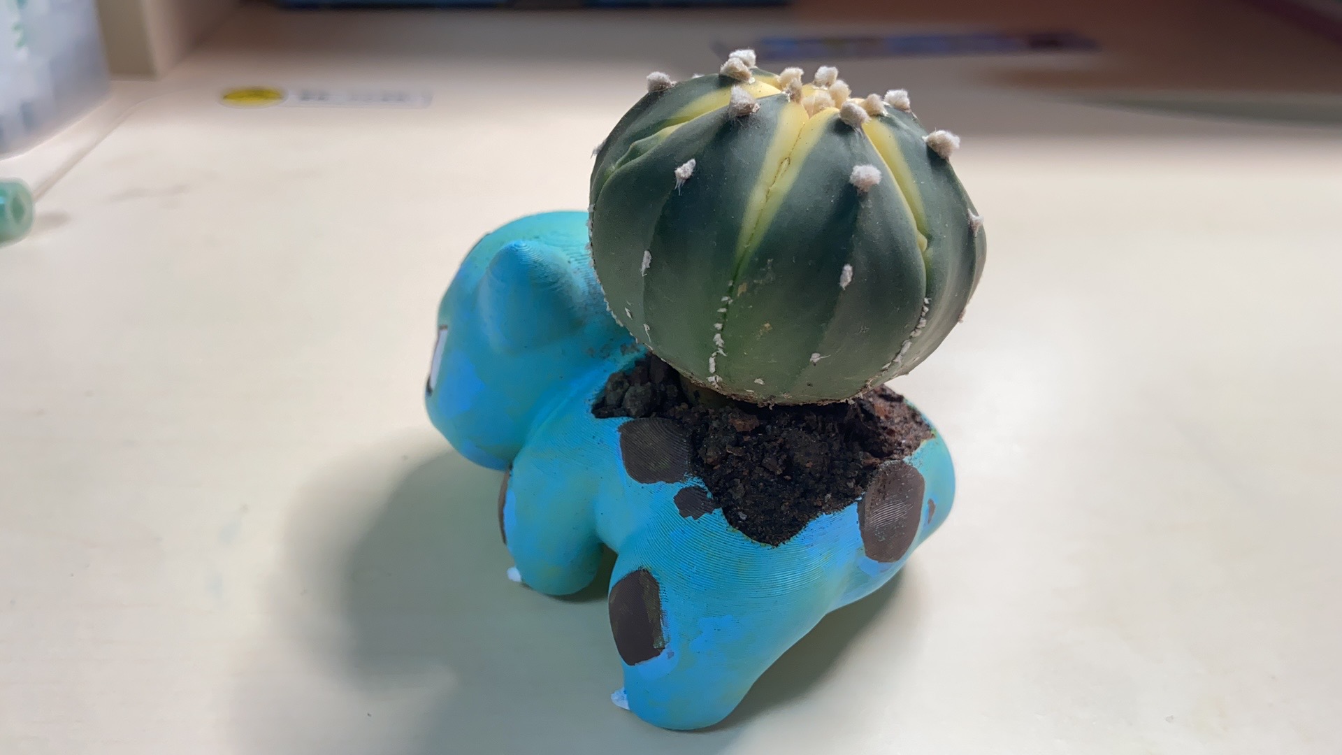 bulbasaur Succulent plant pot by entzeve1 Download free STL model