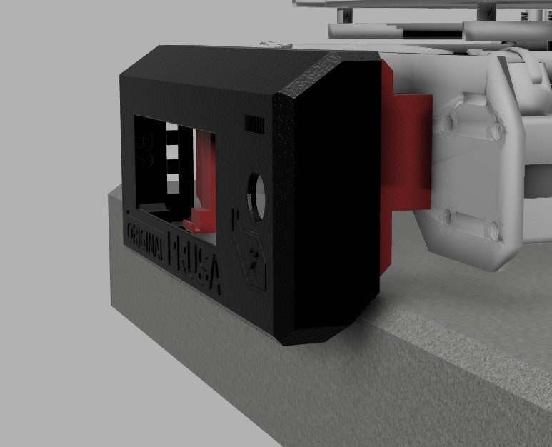 Prusa Mk3s LCD mounts for platsa