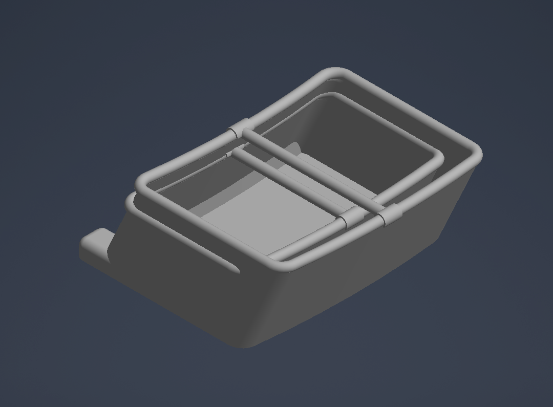 Miniatura 5 do modelo 3D Tesla Model 3 Trash Bin
