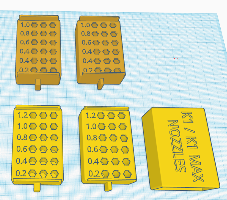 Creality K1 / K1 MAX Nozzles Case By Michał Terlecki | Download Free ...