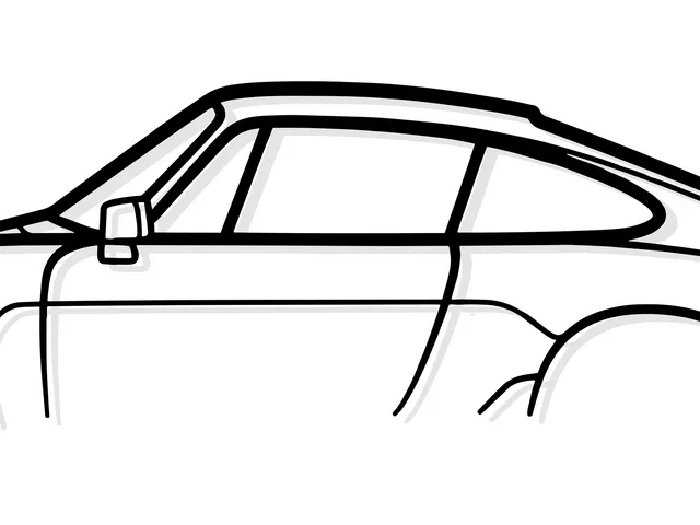 Porsche 964 Silhouette Wall Art