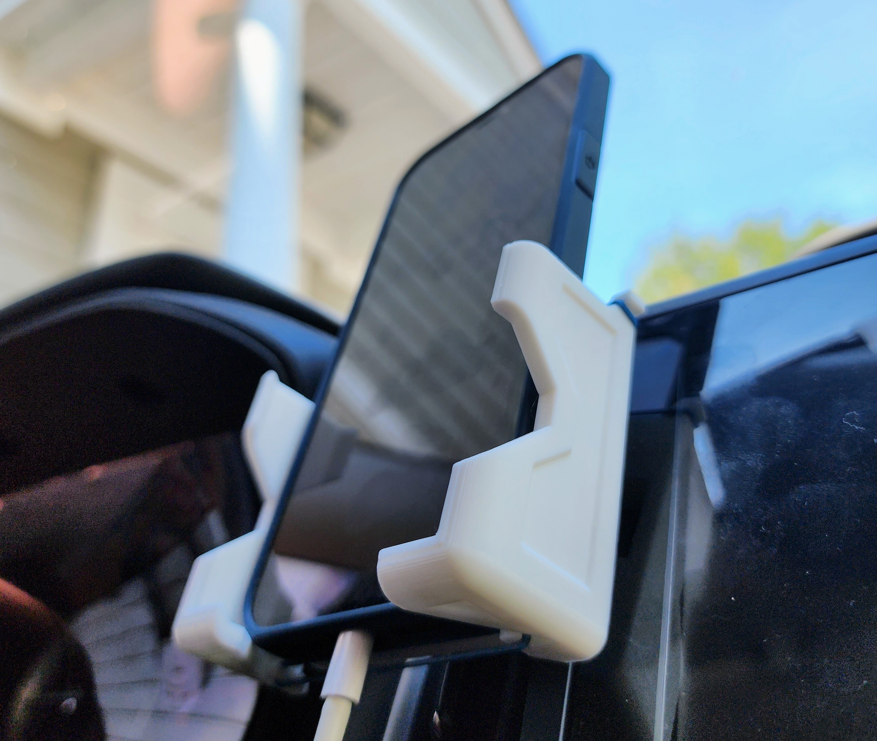 Car Phone Holder (No Supports!) (Vertical & Horizontal Vents) by BP Download free STL model