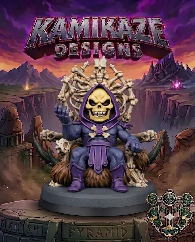 Skeletor Inspired Chibi