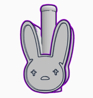 Boquilla Shisha / Hookah / Narguile Bad Bunny