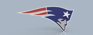 New England Patriots Lamp