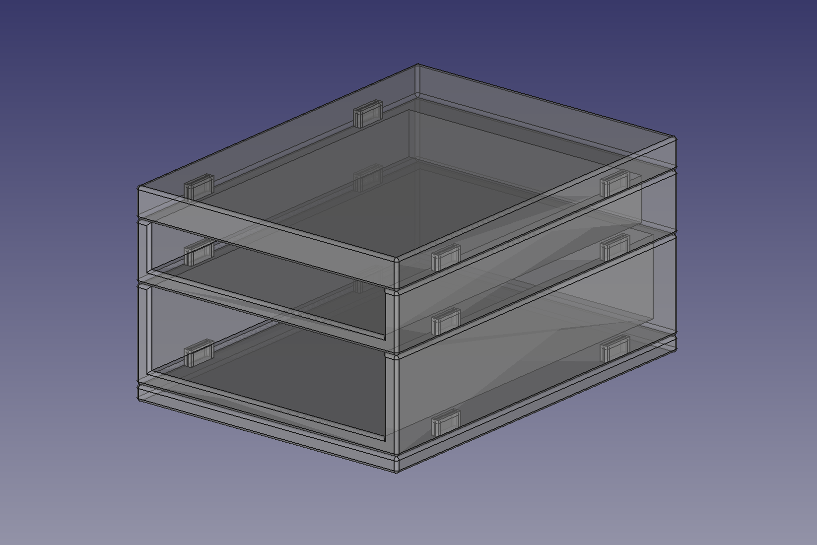 Modular External Hard Drive Rack - Fits 2TB / 4TB Seagate & WD
