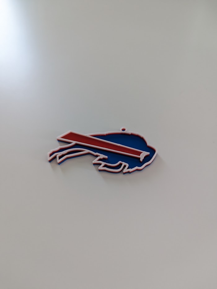 Bills Logo Keychain — miniatura 2