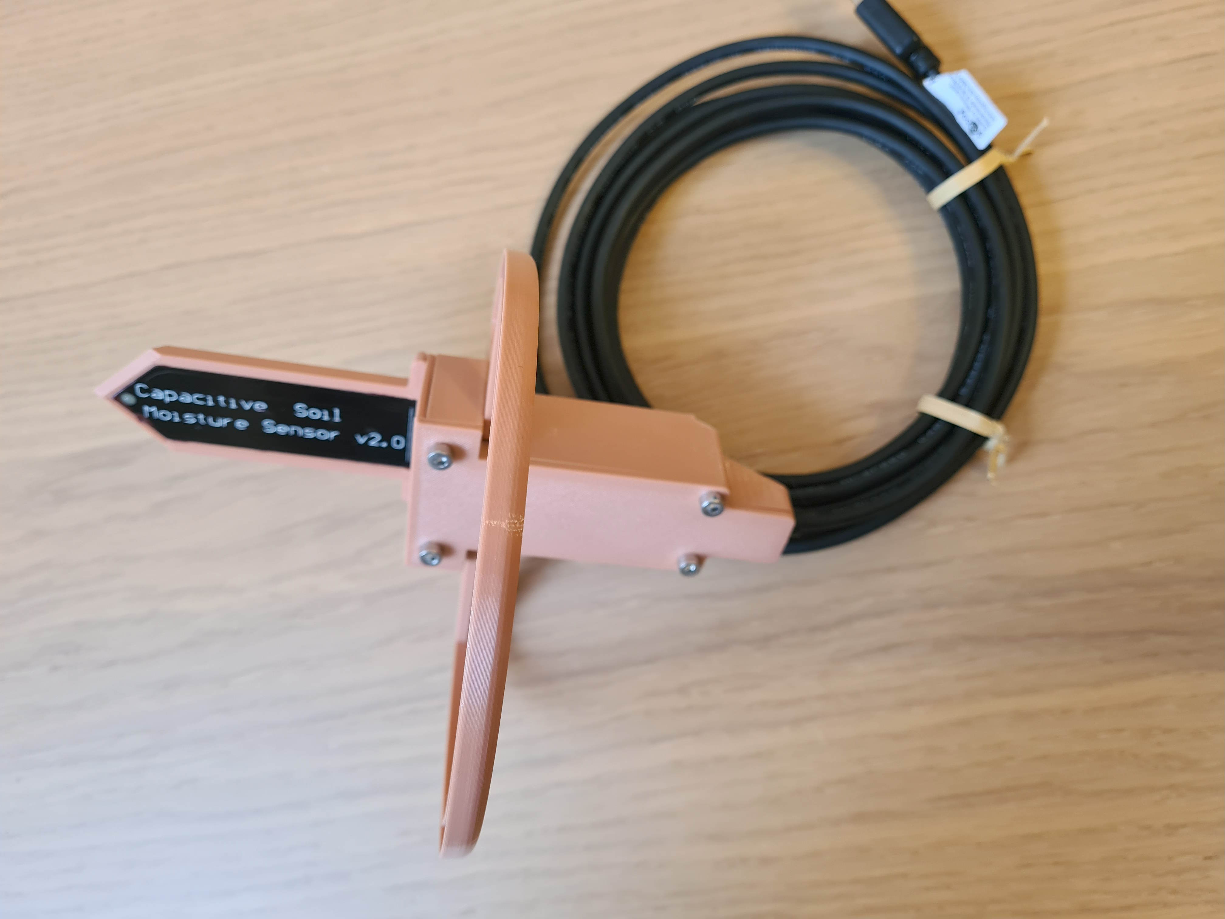 Protective case for soil moisture sensor V2.0 and Pico-W