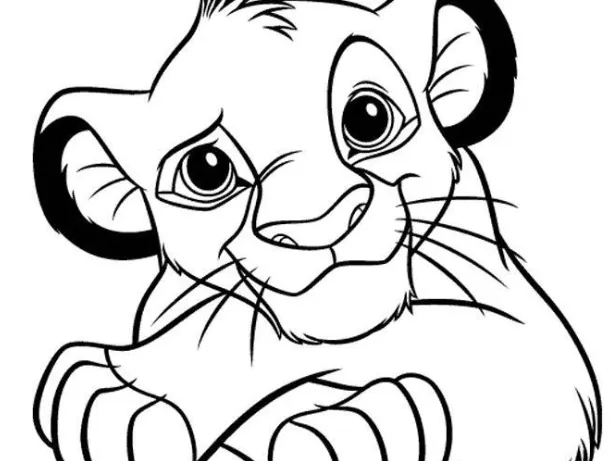 Simba wall art