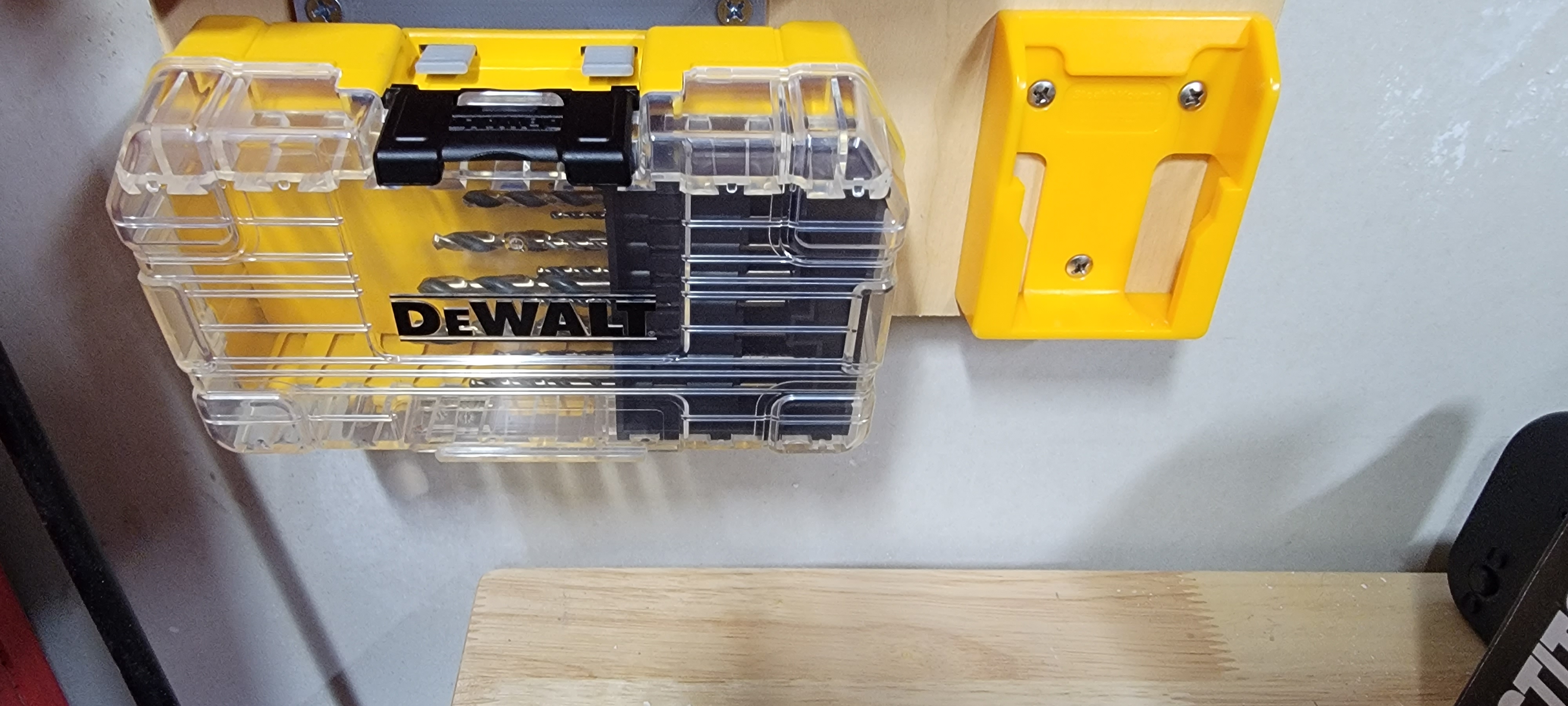 DeWalt Tough Case Bit Box Wall Mount by Downwritemad Download