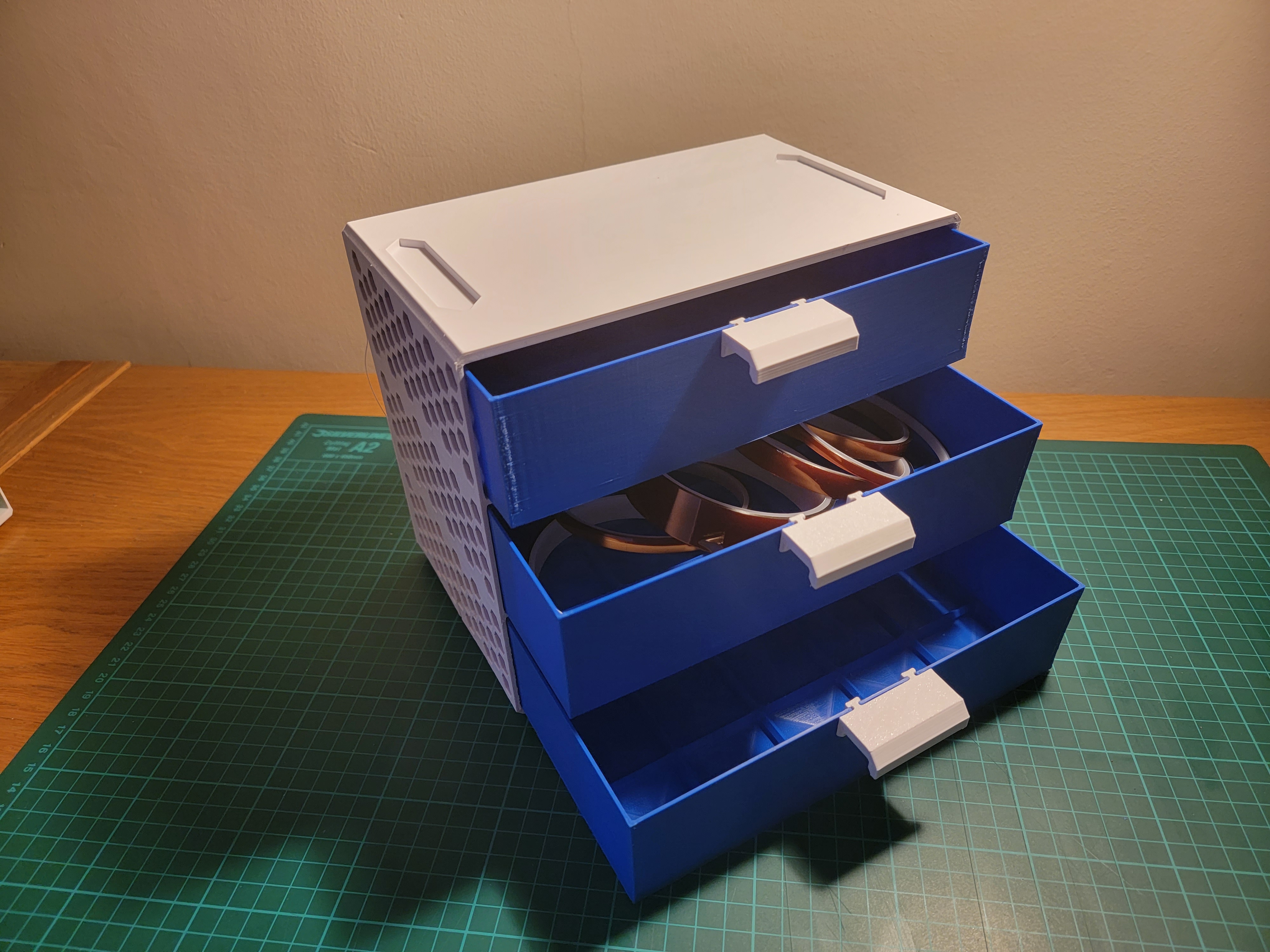 Miniatura 3 do modelo 3D 6U Gridfinity Modular Drawer System