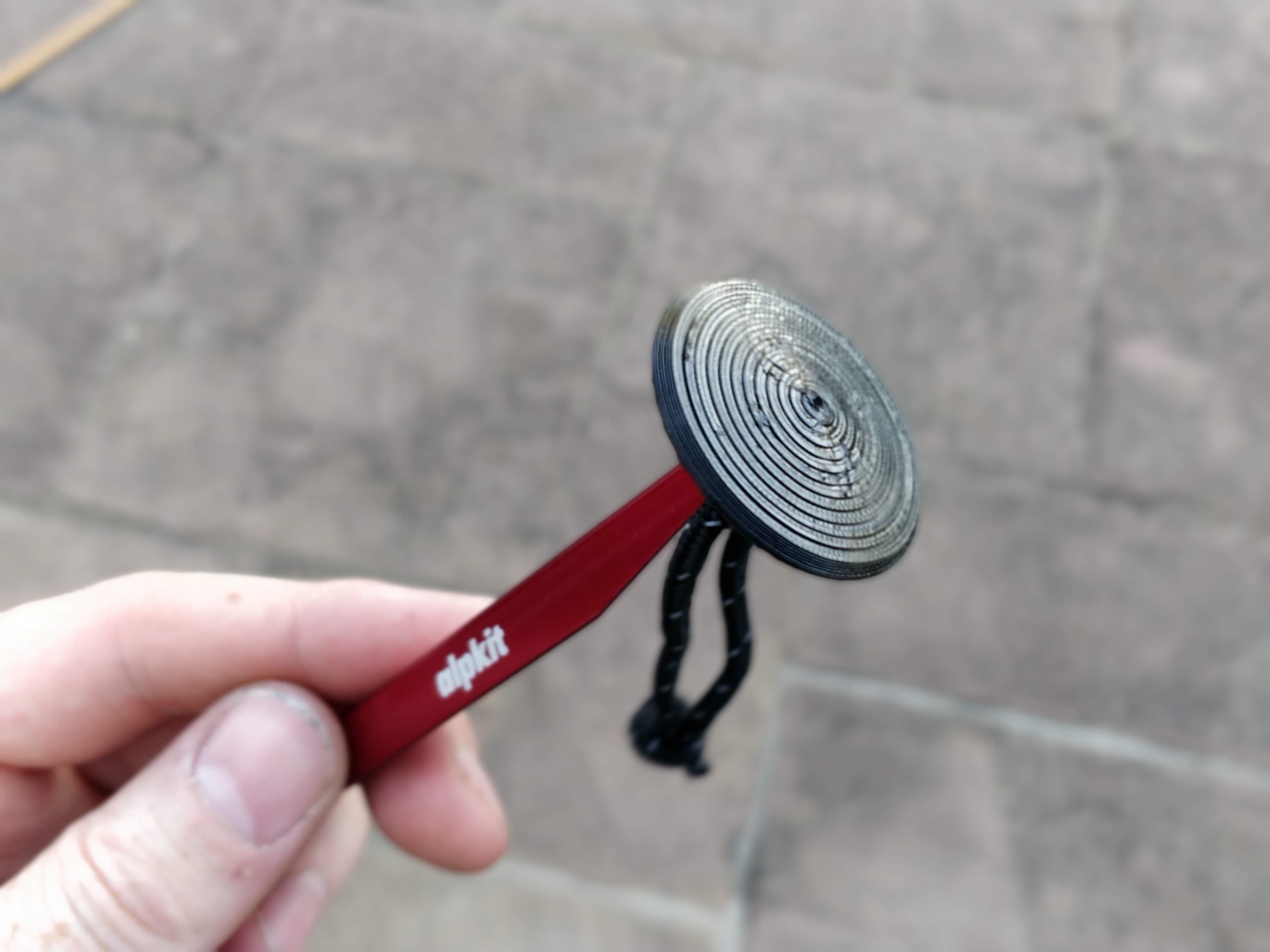 Miniatura 2 do modelo 3D Tent Peg/Stake Pusher