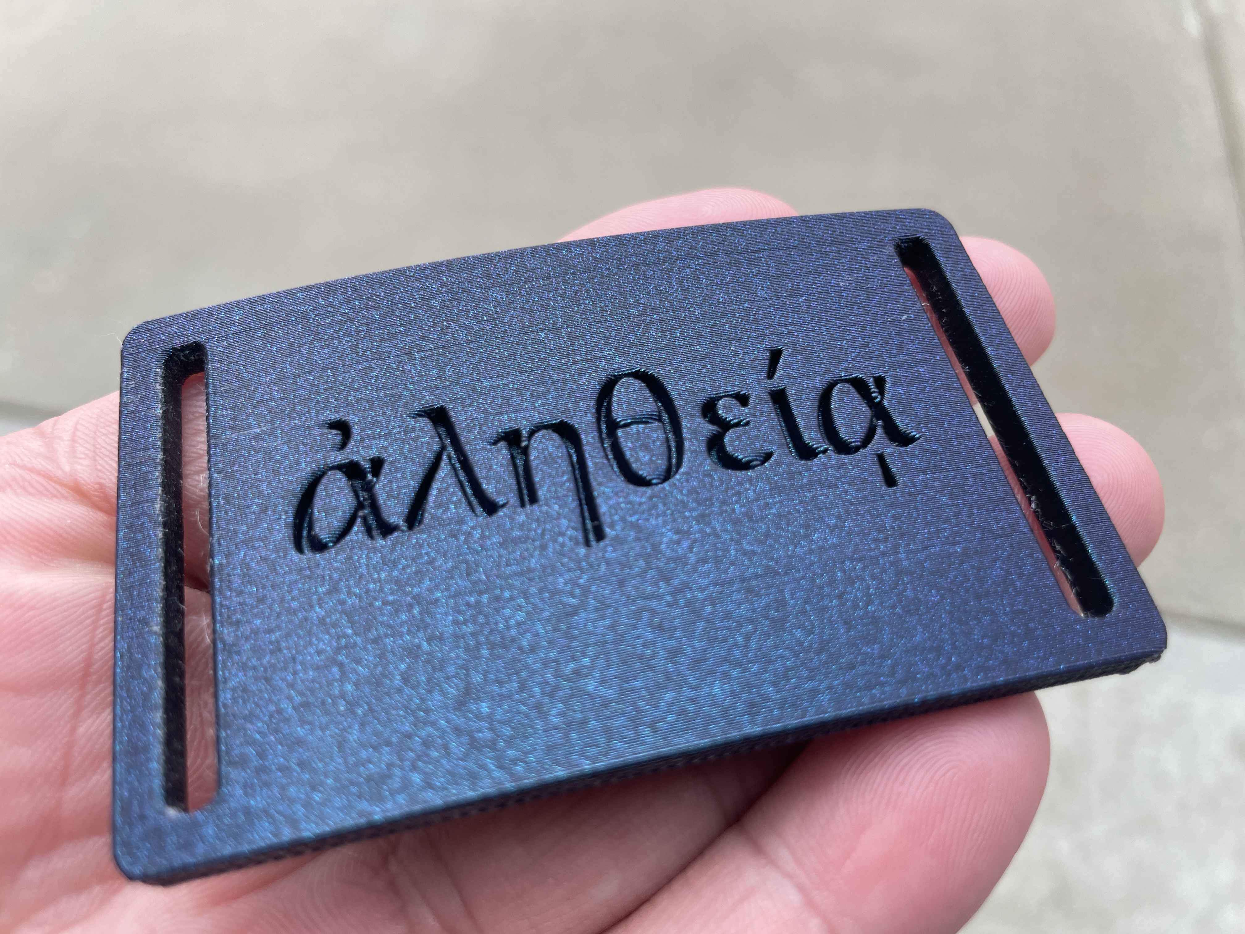Grip6 Buckle - Belt of Truth