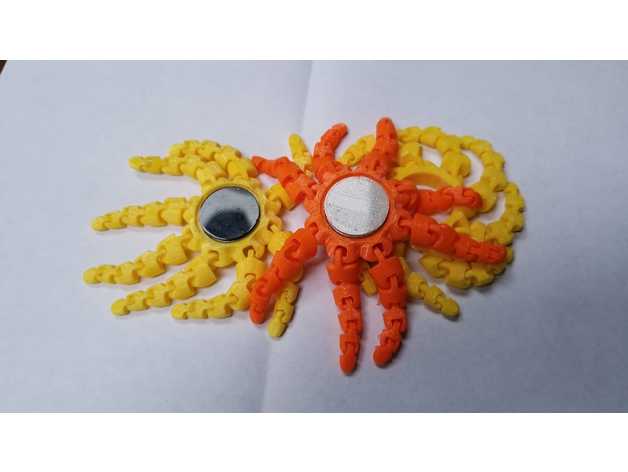 Cute Mini Octopus Fidget Spinner