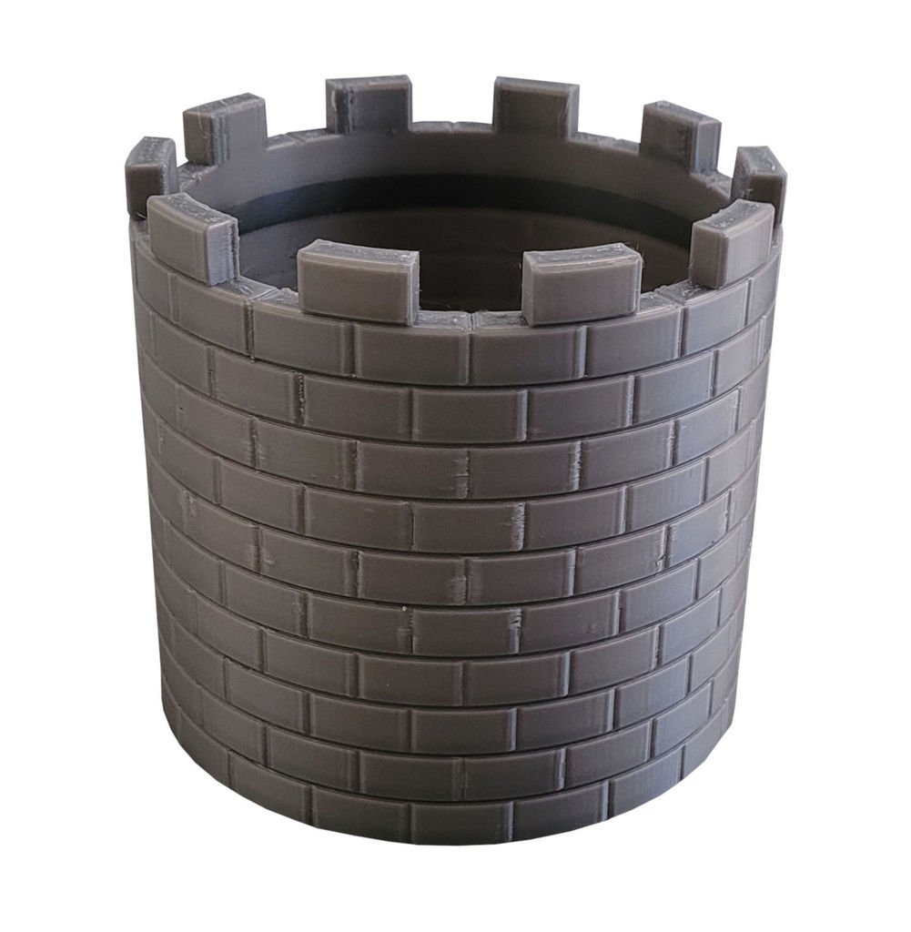 Flower pot "castle"