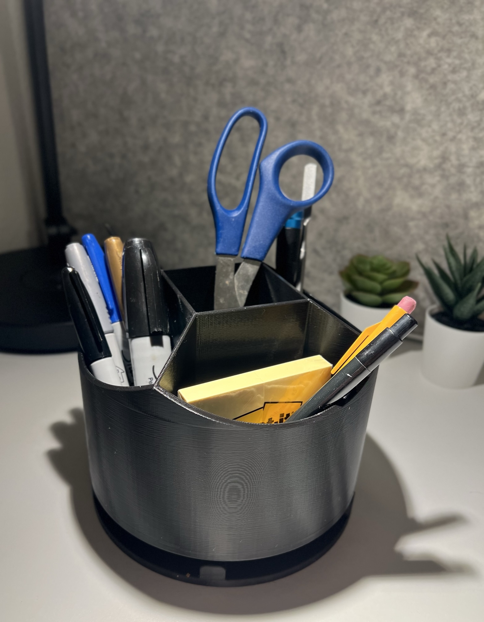 rotating desk organizer