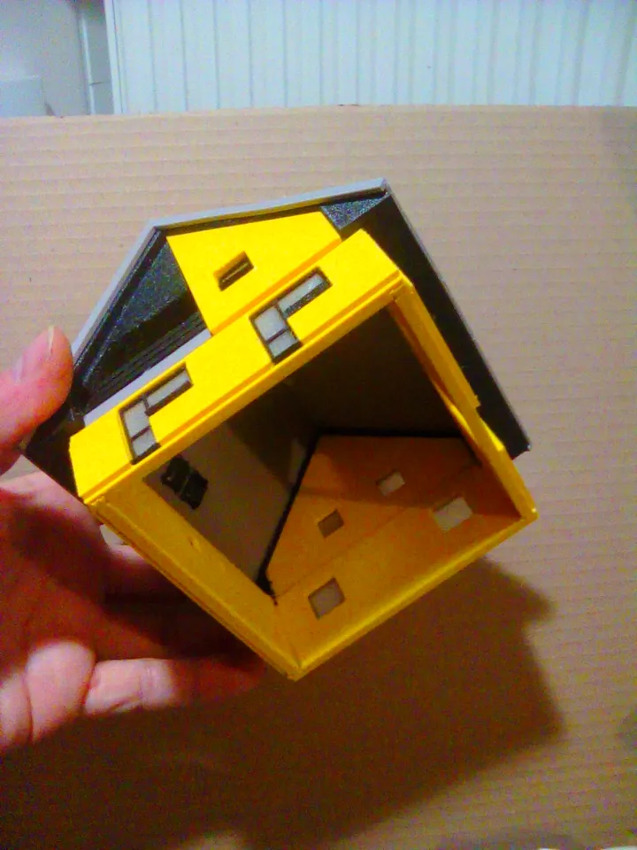 My house 1:100 (kit/stavebnice) by Jiří Šilhavík | Download