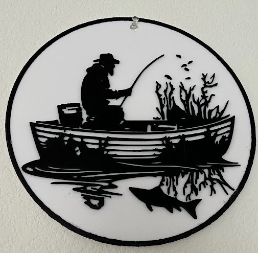 Fisherman Wall Decor