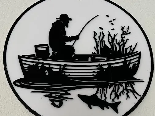 Fisherman Wall Decor