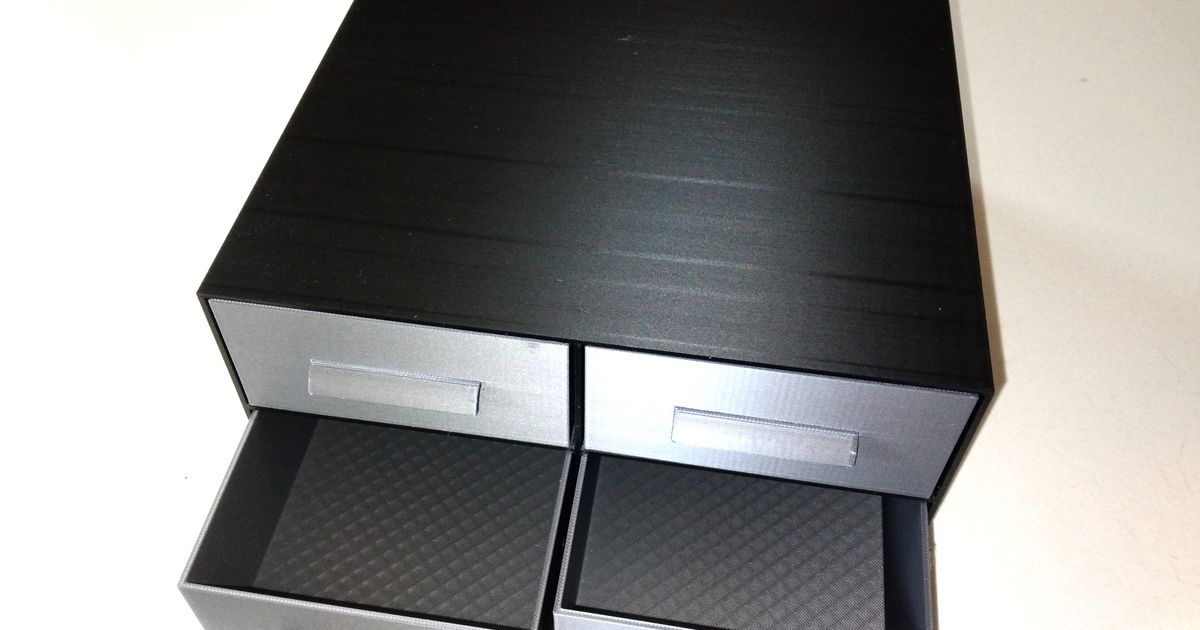 Project Drawers by MadP 3D Download free STL model