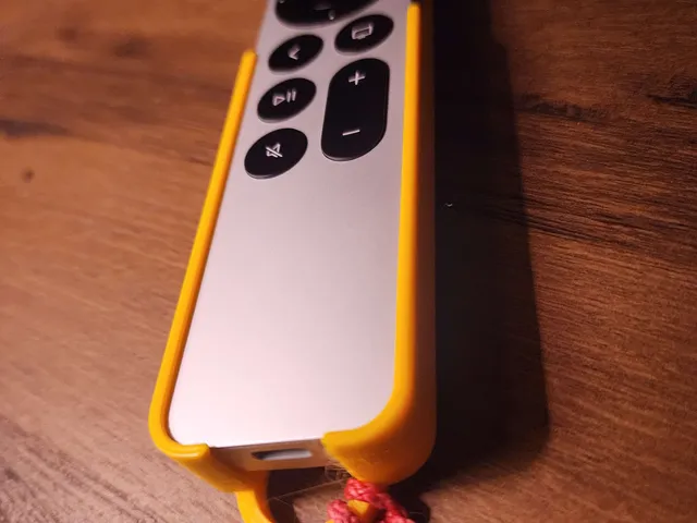 Apple TV remote 3rd Gen case with airtag + Lanyard Hole