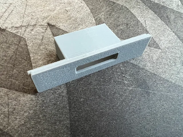 Macintosh Quadra 700 NuBus slot SD card bracket