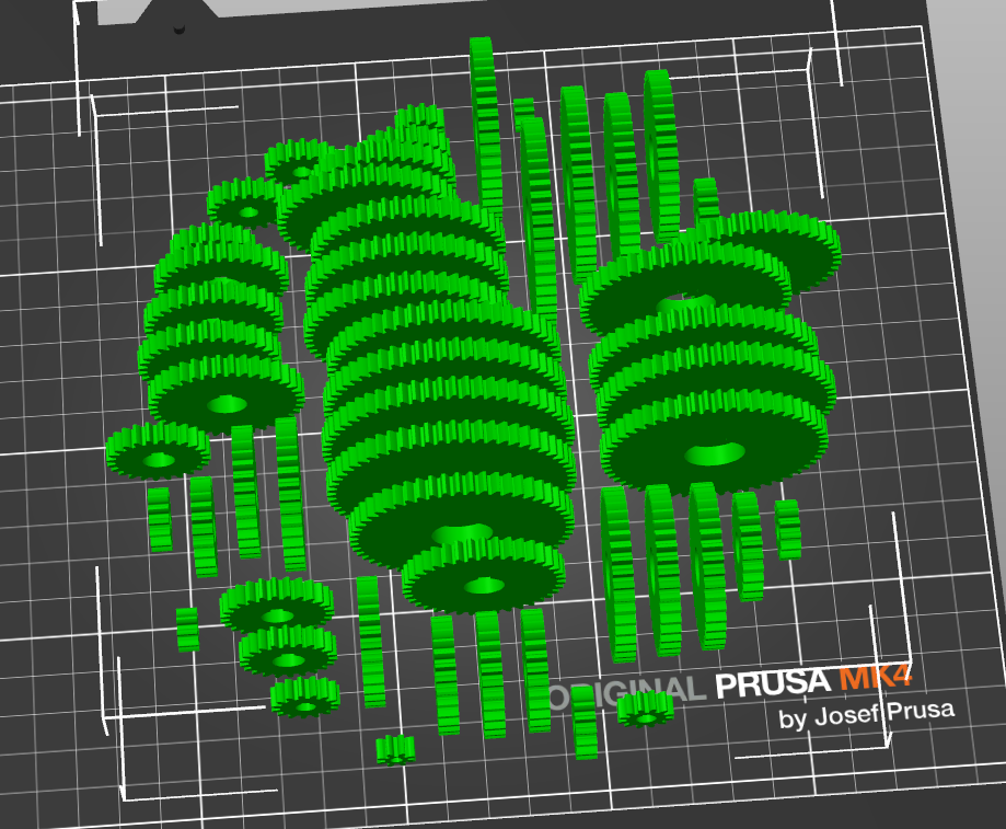Miniatura 3 do modelo 3D Spur Gear Set