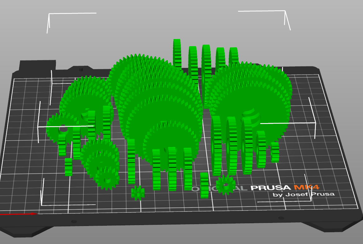 Miniatura 2 do modelo 3D Spur Gear Set