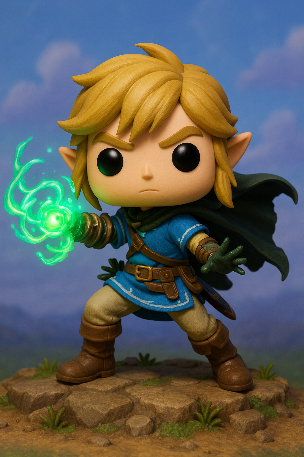 Funko Style Link with obsidian stand