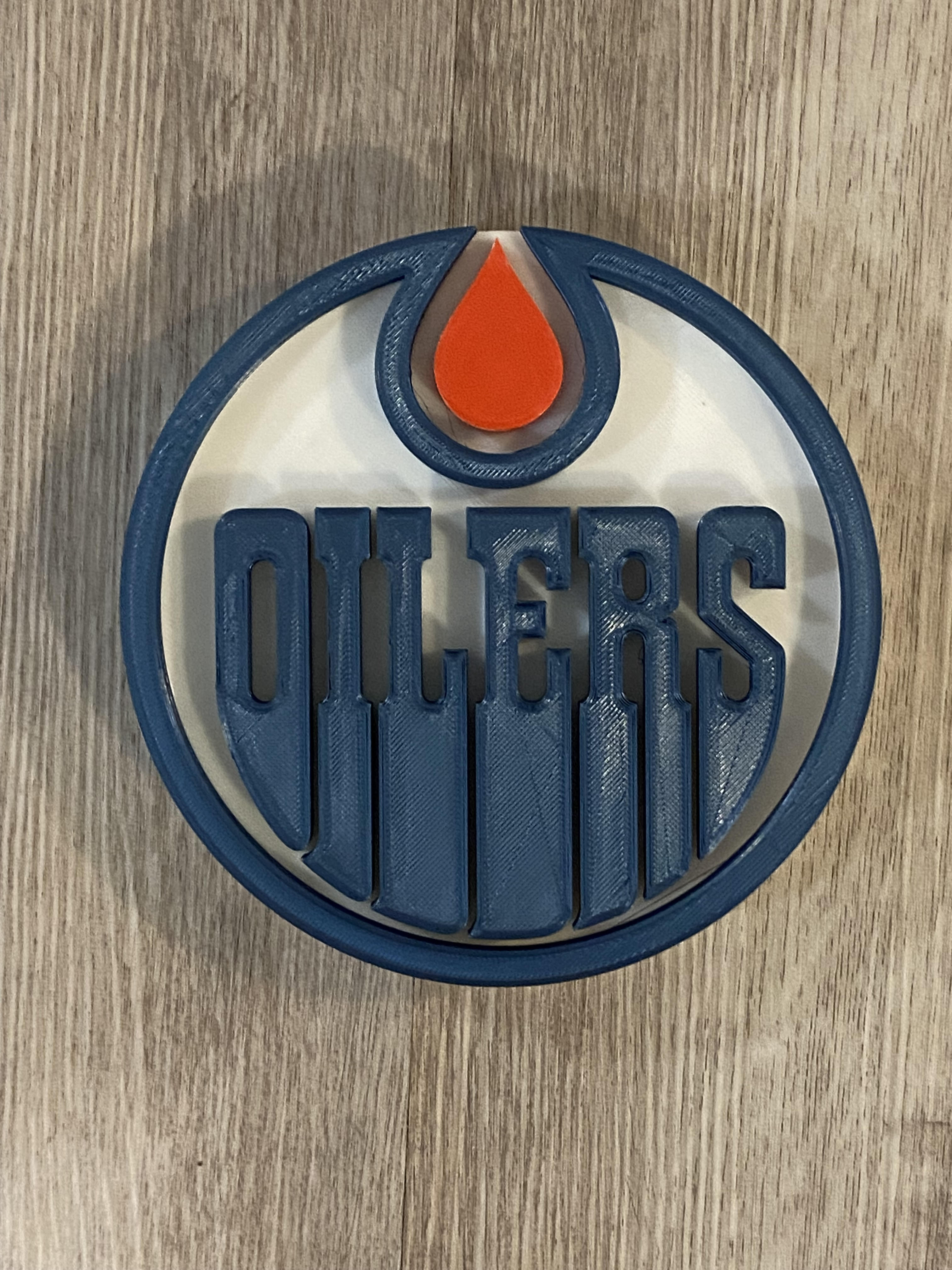 Edmonton Oilers Logo By CrAzy CaMeL | Download Free STL Model ...