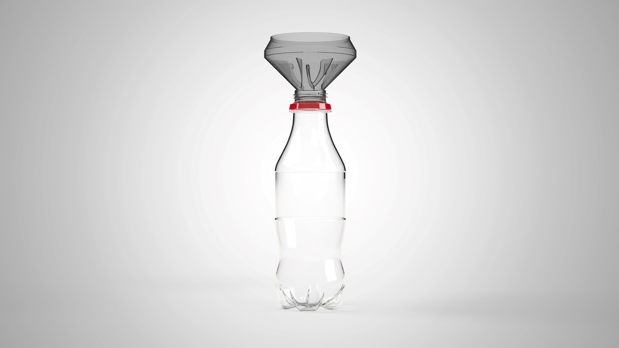 Coke bottle funnel Desiccant funnel /Suppress Bounce