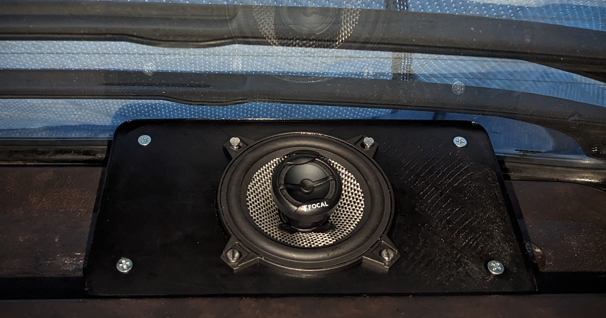 Speaker Enclosure 4" by sonyslyst Download free STL model