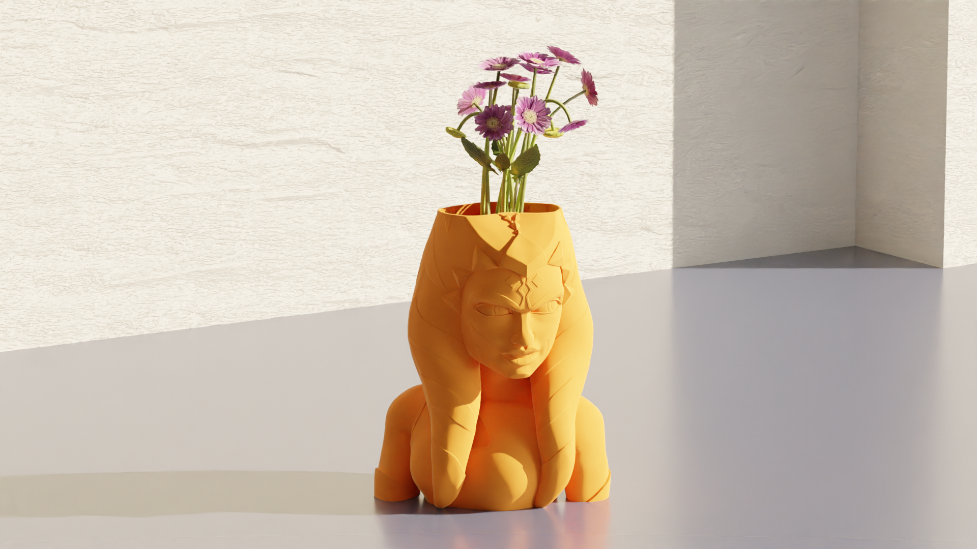 Ahsoka - Star Wars Pot Plant