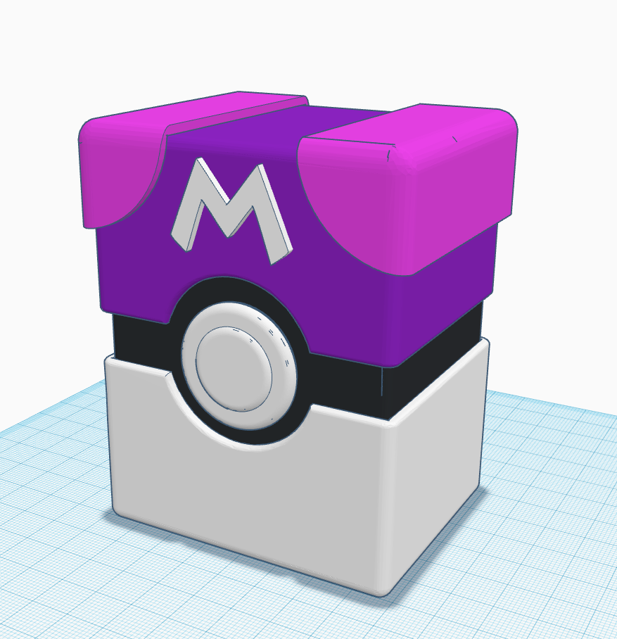 Masterball TCG card holder