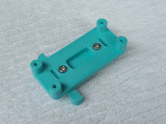 Ender 3 NG v1.2 DIN mount bracket for NOYITO NODCB575 5A step-down buck converter