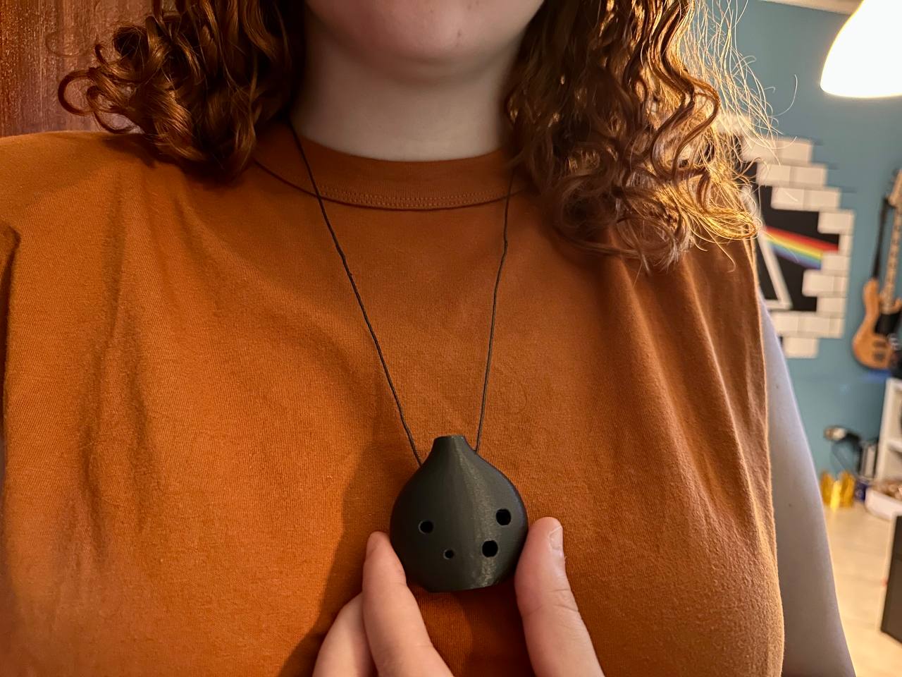 Ocarina necklace by maker_F Download free STL model