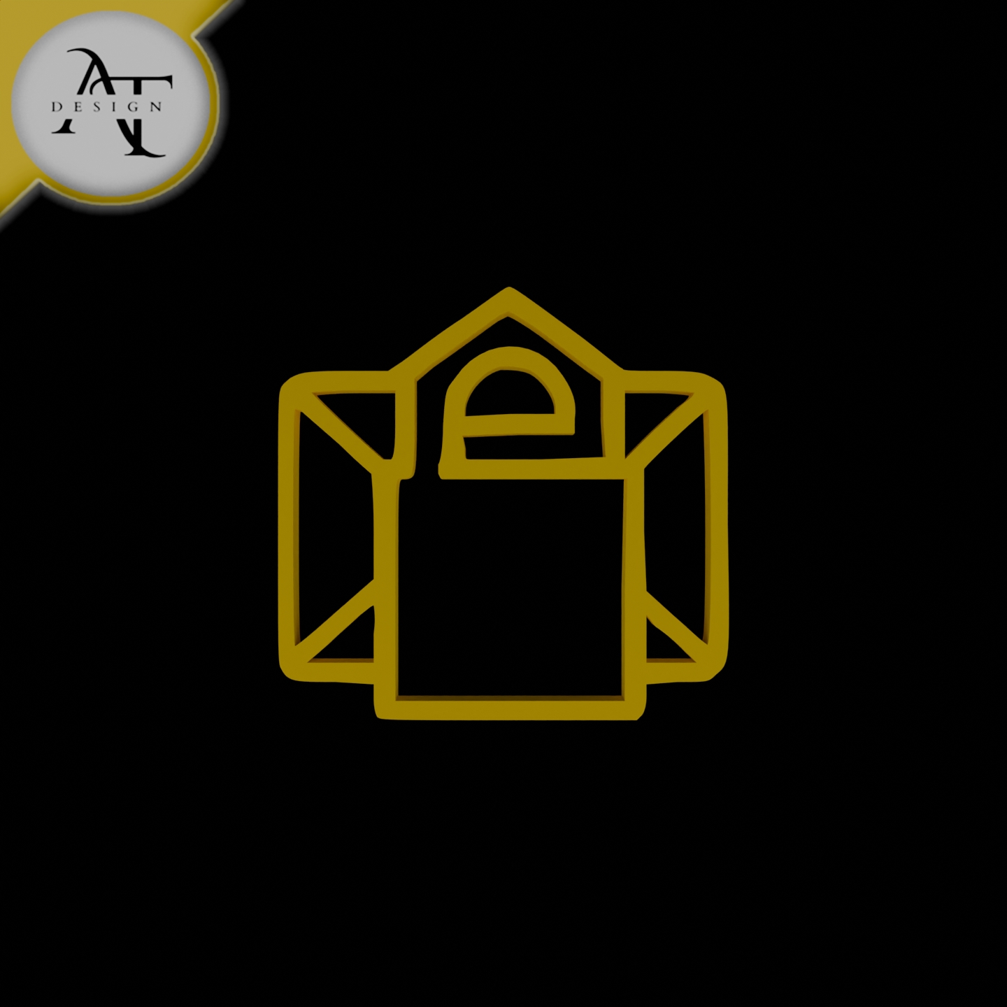 Simple Letter Symbol - 2D Art
