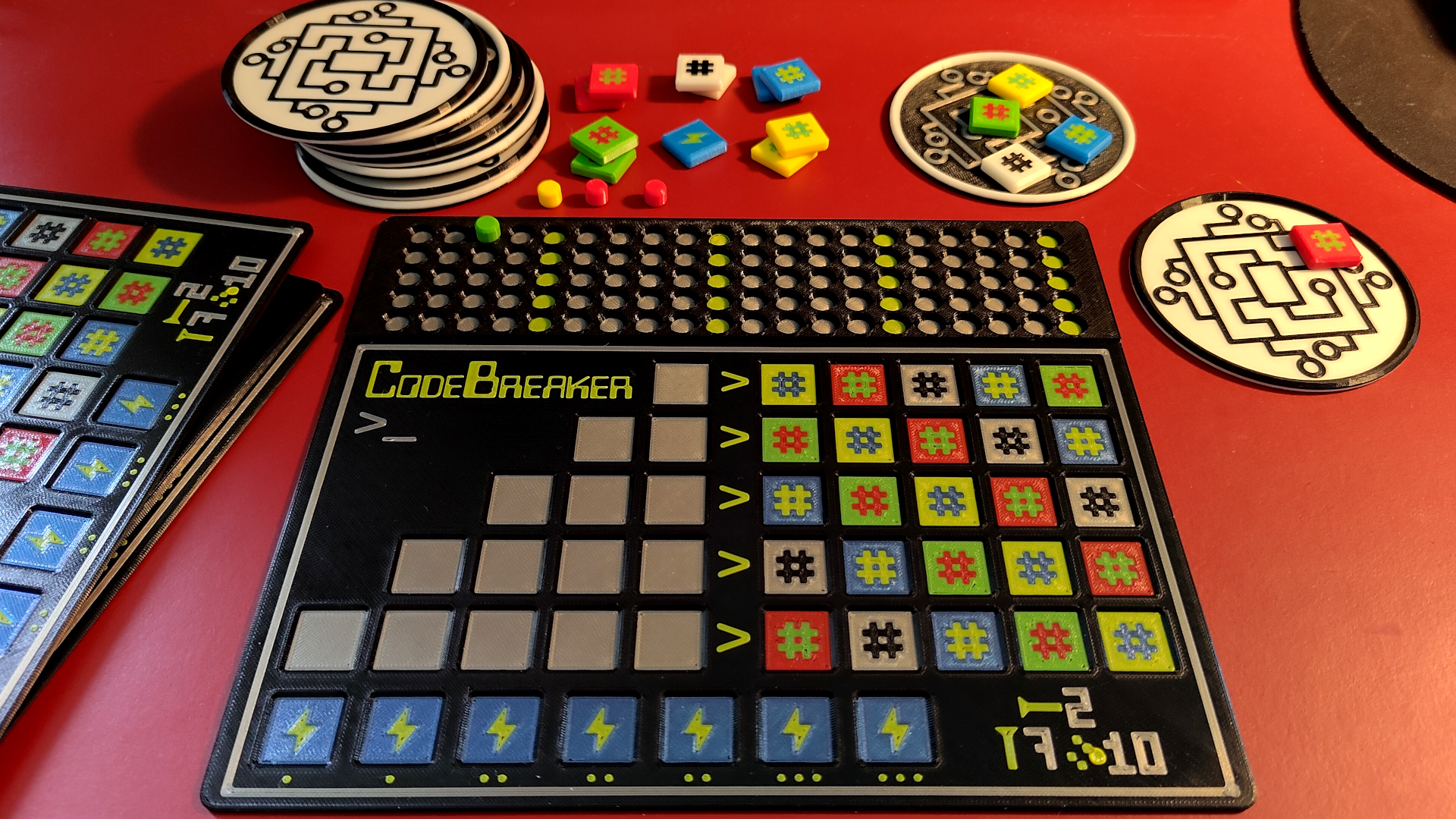 CodeBreaker board game (Azul inspired, no MMU needed)
