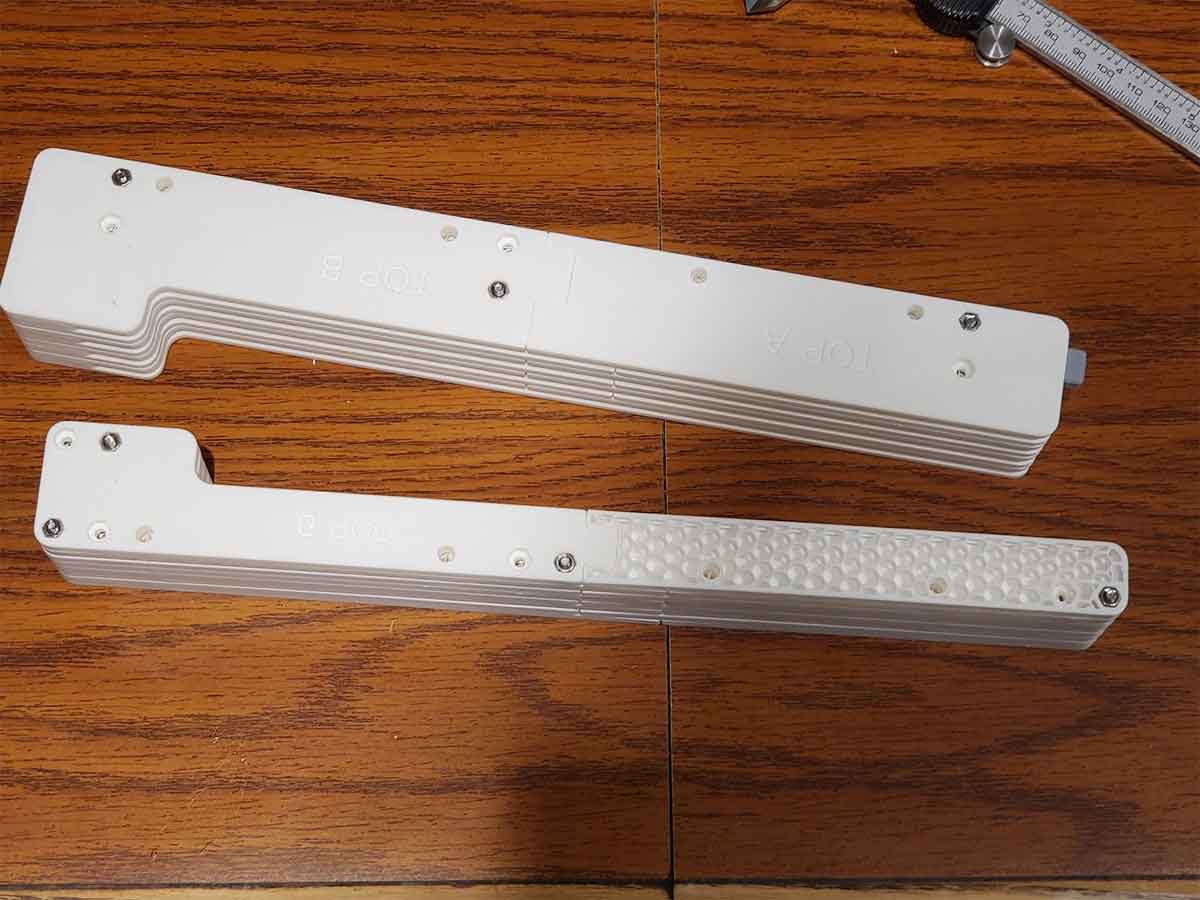 Steel Sheet Holder with seesaw eject button mechanism REMIX'ed for the