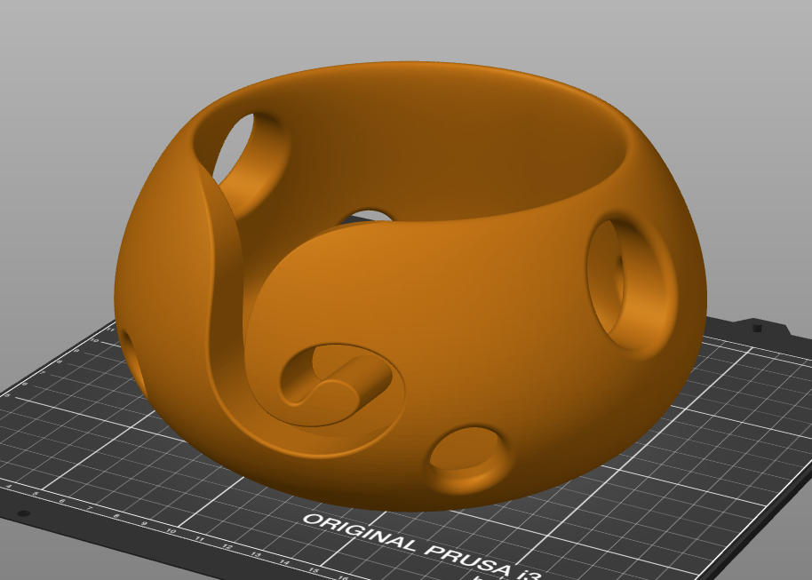 Yarn Bowl by Ben'sPrintlab Download free STL model