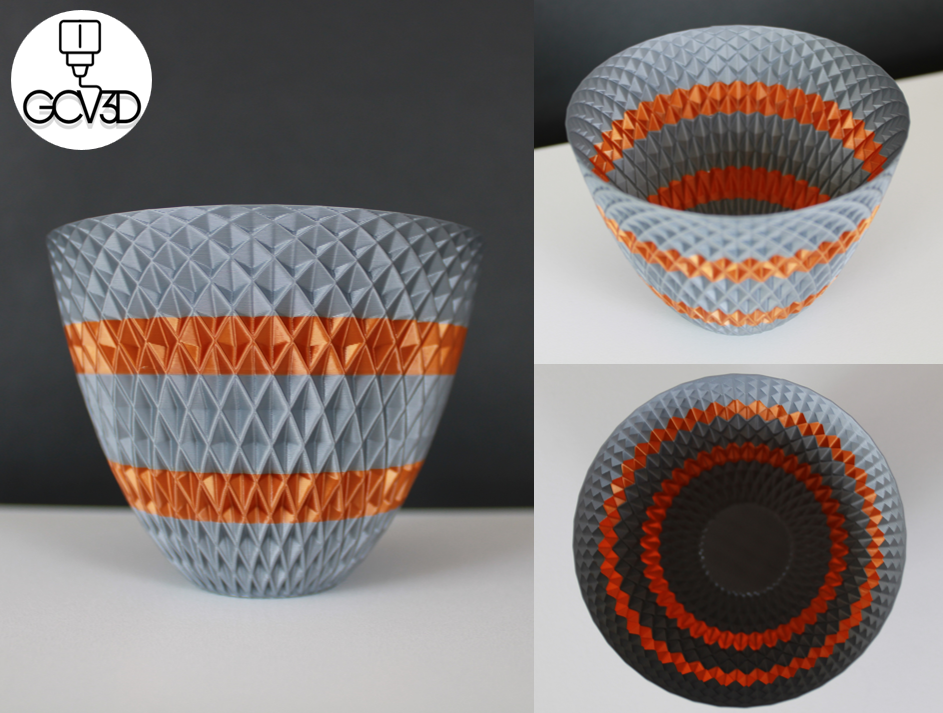 Stylish Tetrahedron Vase V1