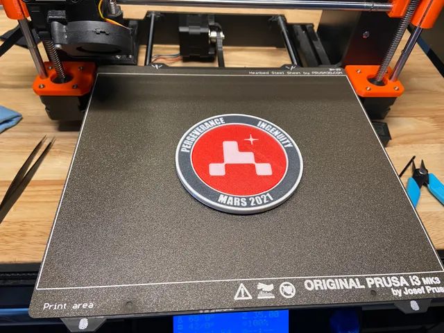 NASA Perseverance Rover Coaster