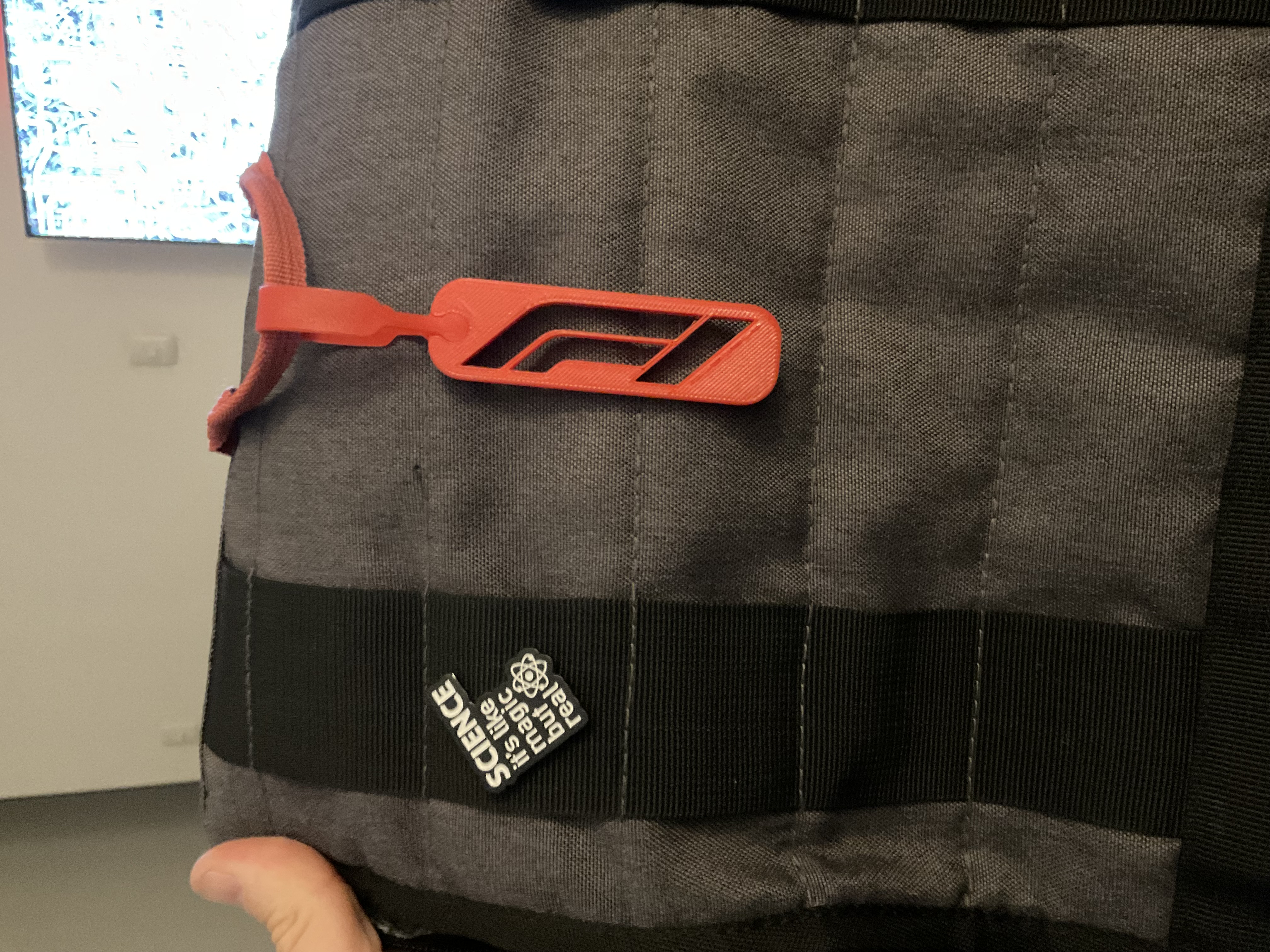F1 Formula 1 Luggage Tag – Customizable STEP File